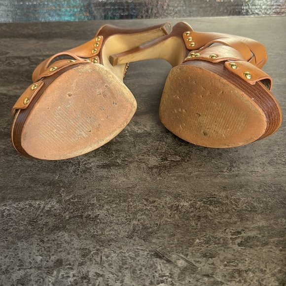 Michael Kors Somerly Heeled Mules. Size 7M - Picture 7 of 9